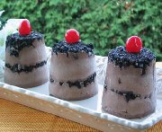 Soufflés glacés au chocolat