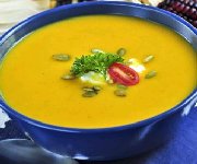 Soupe à la courge musquée et au gingembre