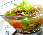 Soupe à la dinde et légumes