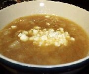 Soupe à l'oignon et aux pommes de terre