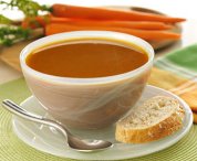 Soupe aux Carottes et à l'Oignon Caramélisé