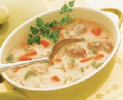 Homemade Turkey and Rice Soup