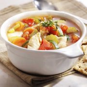 Hearty Vegetable and Chicken Soup 