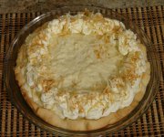 Tarte à la noix de coco Québécoises