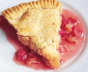 Shaker Rhubarb Pie