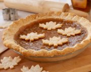 Quebecois maple sugar pie