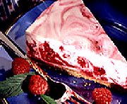 Tarte marbrée aux framboises COOL WHIP