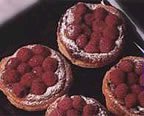 Tartelettes aux framboises