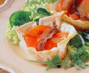 Tomato and Anchovy Phyllo Tartlets