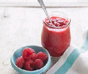 Tartinade aux framboises non sucrée sans cuisson