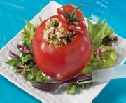 Stuffed Tomatoes with Lentils