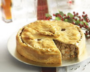 Pork Pie with Maple Syrup