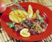 Lamb Shoulder Steaks with Mangos