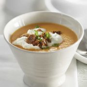 Roasted Root Vegetable and Fig Soup